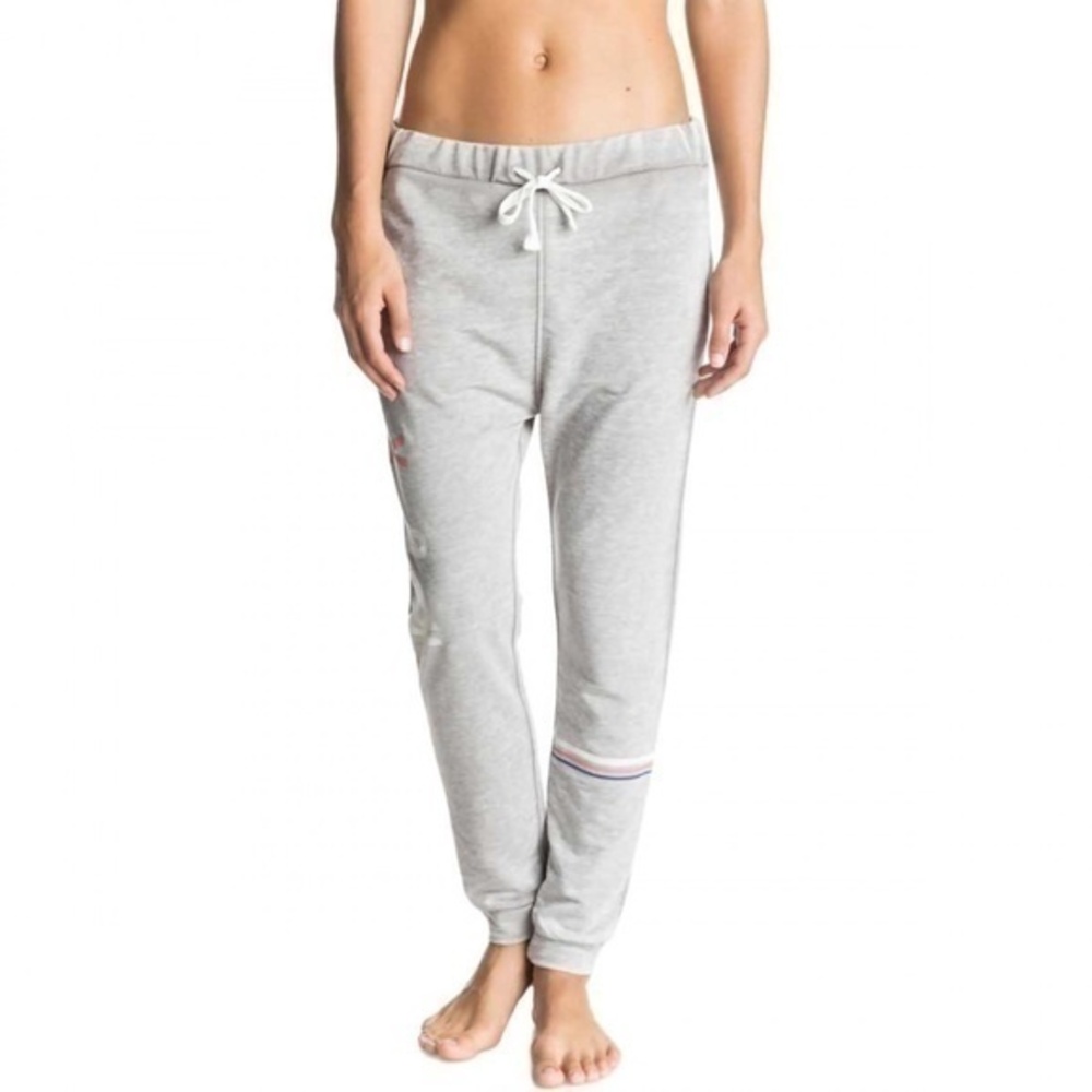 Roxy Juniors Womens Groovy Song Joggers Drawstring Cuffed Hem Size Large
